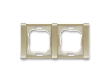 Rámeček dvojnásobný s těsnicí manžetou šampaňská 3901F-A00942 K3