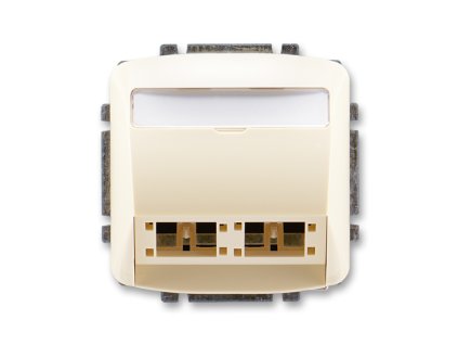 Kryt zásuvky komunikační pro prvky Reichle&De-Massari freenet slonovina 5014A-A00420 C