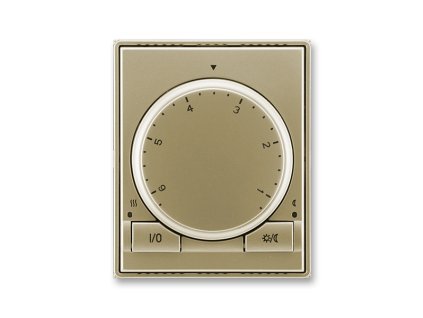 Termostat univerzální s otočným nastavením šampaňská 3292E-A10101 33