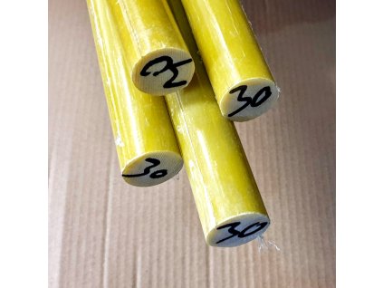 Sklotextitová tyč průměr - 80 mm, délka 1000 mm 9,5kg