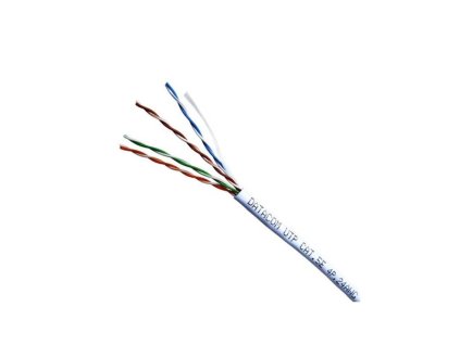 Kabel UTP cat 5e , 4pár, venkovní