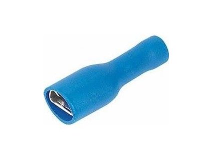 Objímka plochá celoizol1,5-2,5mm2/4,8x0,8mm PVC