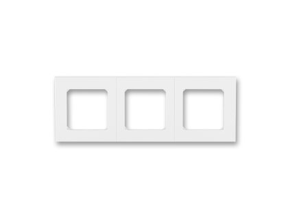 Rámeček pro elektroinstalační přístroje, trojnásobný bílá/bílá 3901H-A05030 03