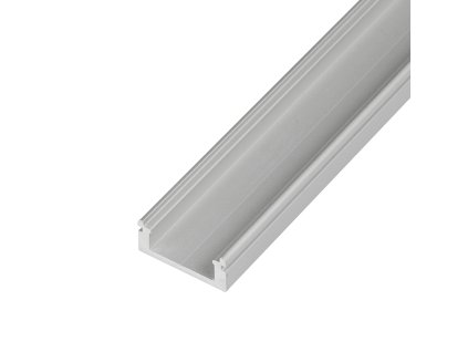 LED profil N8 - nástěnný stříbrný (Varianta Profil bez krytu 1m)