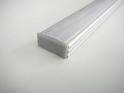 Koncovka LED profilu N2 plastová (Varianta Plná)