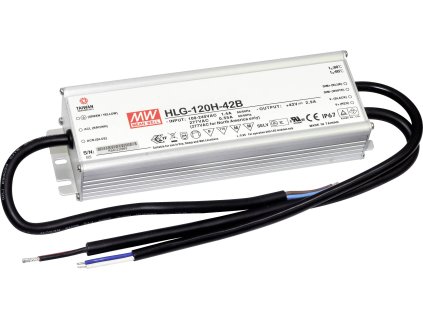 HLG-120H-42B Mean Well Stmívatelný zdroj  LED 120W 42V
