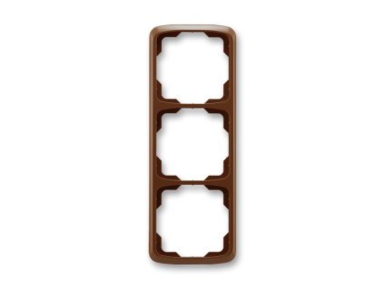 Rámeček trojnásobný, svislý hnědá 3901A-B31 H
