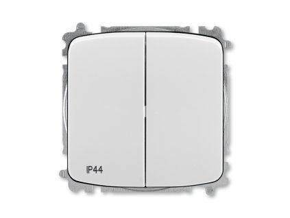 Přepínač sériový IP 44, zapuštěný, bezšroubové svorky 3559A-A05940 S Tlačítko