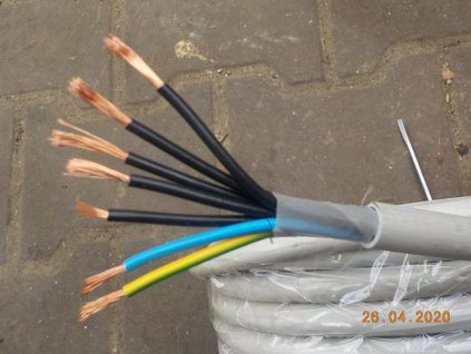Kabel CMSM 5CX0,75 ( CMSM 5G0,75 )- 150 m Pouze v celku - kruh
