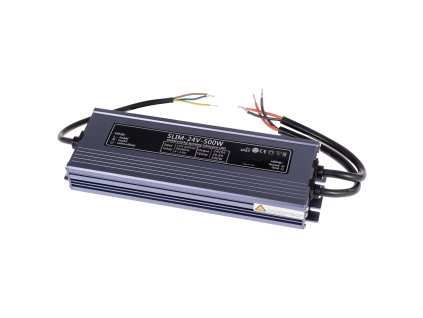 LED zdroj 24V 500W SLIM-24V-500W (Varianta LED zdroj 24V 500W SLIM-24V-500W)