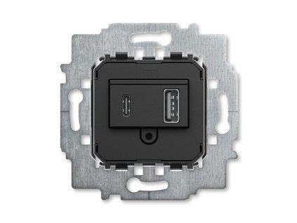 Přístroj nabíjecí USB-A + USB-C 2CKA006400A0399