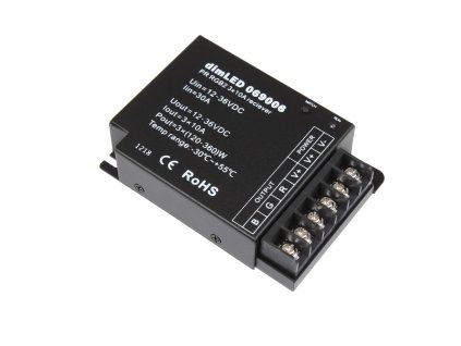 Přijímač dimLED PR RGB2 3v1 (Varianta Přijímač dimLED PR RGB2 3v1)