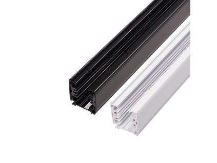 Nástěnná třífázová lišta 3F (Varianta 100cm černá lišta)