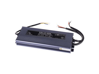 LED zdroj 12V 600W SLIM-12V-600W (Varianta LED zdroj 12V 600W SLIM-12V-600W)