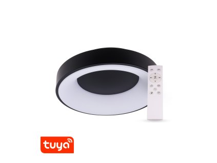 SMART Tuya LED svítidlo ZULU 48W CCT kulaté černé (Varianta SMART Tuya LED svítidlo ZULU 48W CCT kulaté černé)