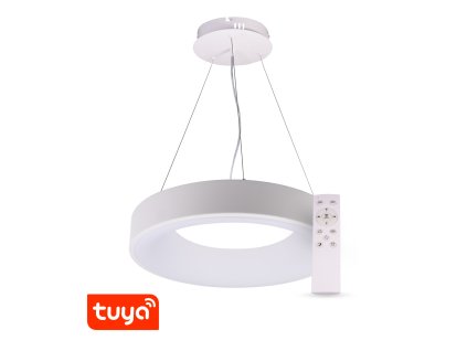 SMART Tuya závěsné ZULU 60W CCT kulaté bílé