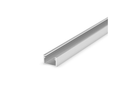 LED profil P4-2 mini stříbrný (Varianta Profil bez krytu 1m)