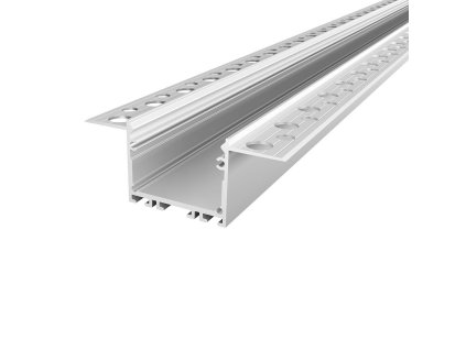 LED profil GK22-7 stříbrný do SDK (Varianta Profil bez krytu 1m)