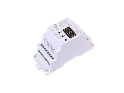 DMX dimLED dekodér 4CH DIN