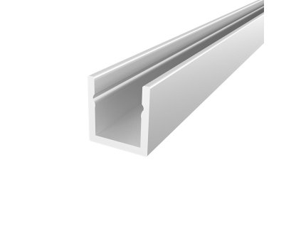LED profil P4-4 mini stříbrný (Varianta Profil bez krytu 1m)