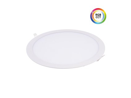LED panel 24V 27W RGBCCT 24KW27 kulatý (Varianta LED panel 24V 27W RGBCCT 24KW27 kulatý)