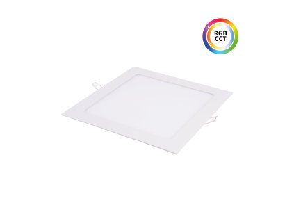 LED panel 24V 27W RGBCCT 24HW27 čtverec (Varianta LED panel 24V 27W RGBCCT 24HW27 čtverec)