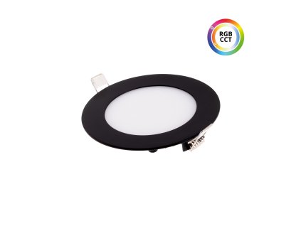 LED panel 24V 9W RGBCCT 24KB9 kulatý (Varianta LED panel 24V 9W RGBCCT 24KB9 kulatý)