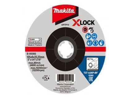 kotouč brusný ocel X-Lock 125x6x22.23mm