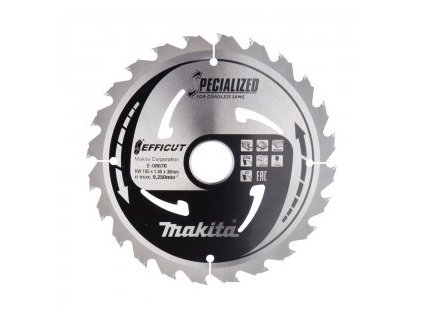 kotouč pilový dřevo Efficut 185x1.45x30mm 24Z = new E-08682