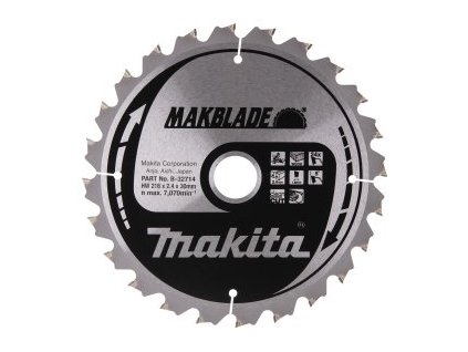 kotouč pilový dřevo MAKBLADE 216x2.4x30mm 24Z = old B-08903