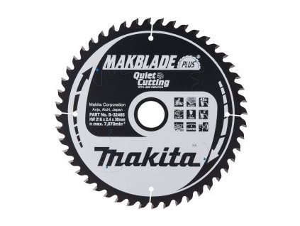 kotouč pilový dřevo MAKBLADEplus 216x2.4x30mm 48Z = old B-08632