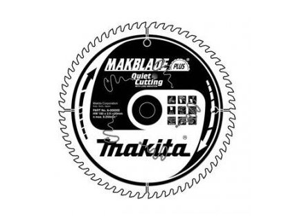 kotouč pilový dřevo MAKBLADEplus 250x2.8x30mm 80Z STOP
