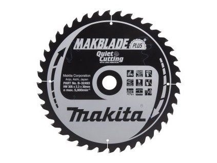 kotouč pilový dřevo MAKBLADEplus 305x2.3x30mm 40Z = old B-08660 STOP