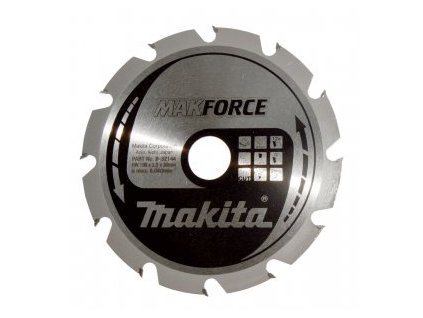 kotouč pilový dřevo MAKFORCE 190x2x30mm 12Z = old B-08224