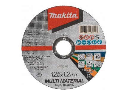 kotouč řezný multi materiál 125x1.2x22.23mm