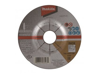 kotouč řezný nerez 115x1.2x22mm
