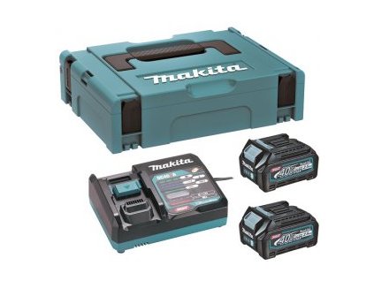 sada Li-ion XGT 40V 2xBL4025+DC40RA+Makpac