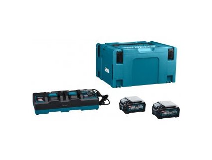 sada Li-ion XGT 40V 2xBL4040+DC40RB+Makpac