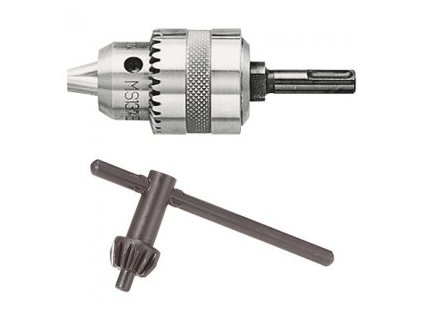 sklíčidlo 1,5 - 13mm s ozubeným věncem komplet, s adaptérem pro upnutí SDS-Plus