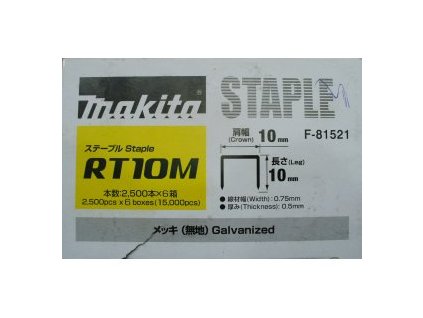 spona 10x10mm , 15000 ks, BST110