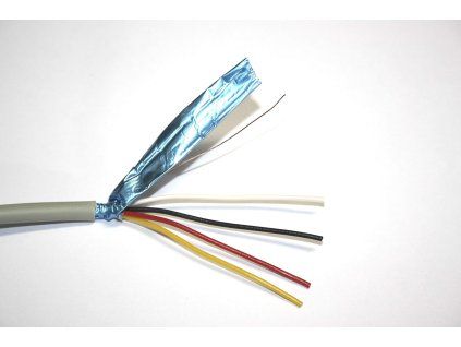 Kabel J Y(St)Y 4x2x0,8 šedá