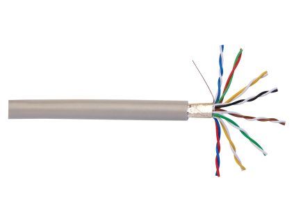 Kabel J Y(St)Y 8x2x0,8 šedá