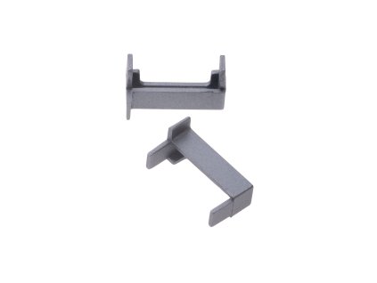 Pár koncovek profilu 2SP-G šedé (Varianta Pár koncovek profilu 2SP-G šedé)