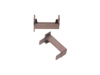 Pár koncovek profilu 2SP-B bronzové (Varianta Pár koncovek profilu 2SP-B bronzové)