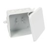 KRABICE  S KRYTÍM IP 54-bílá 8130_KA