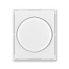 Kryt stmívače s otočným ovládáním s upevňovací maticí bílá/bílá 3294E-A00123 03