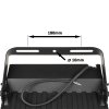 LED reflektor FB100W černý 100W, teplá bílá  103710