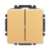 Přepínač sériový s krytem, řazení 5 béžový 3557G-A05340 D1 Tlačítko
