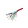 Kabel J-Y(St)Y 8x2x0,8 rudá JYSTY 8X2X0,8