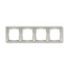 Rámeček čtyřnásobný, vodorovný starostříbrná 3901F-A00140 32
